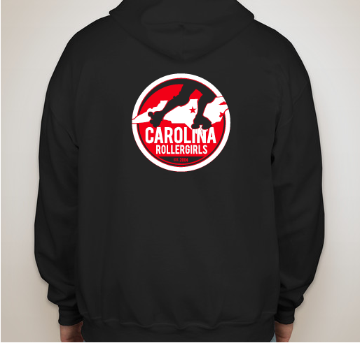 Help Keep Carolina Rollergirls On The Track Fundraiser - unisex shirt design - front
