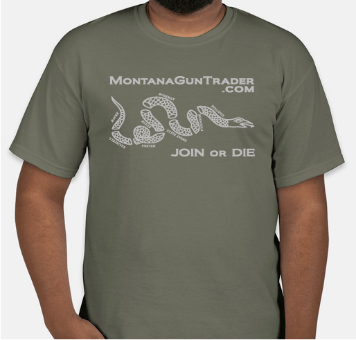 Get a Montana Gun Trader Shirt and Help Fund The Site! Fundraiser - unisex shirt design - front