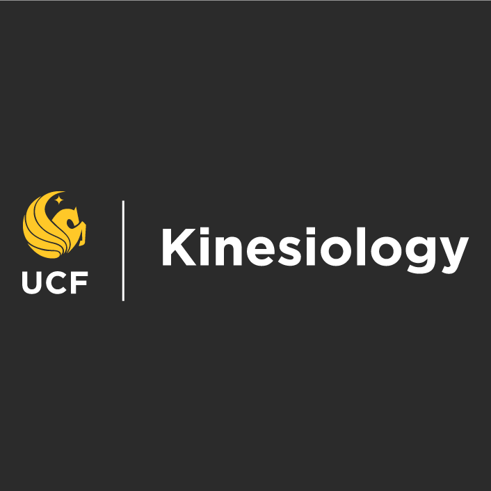 UCF Division of Kinesiology Student Support shirt design - zoomed