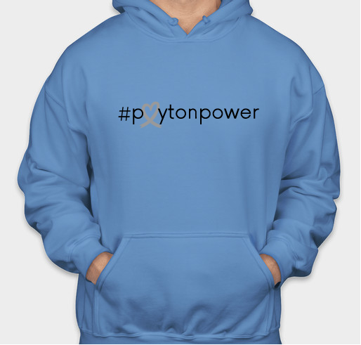 Payton Power Fundraiser - unisex shirt design - front