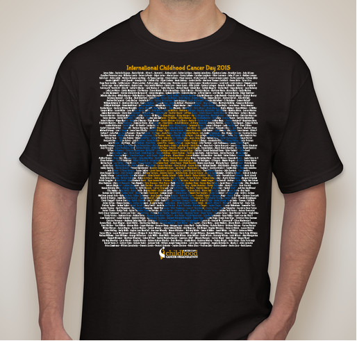 ACCO - International Childhood Cancer Day - 2015 Fundraiser - unisex shirt design - small