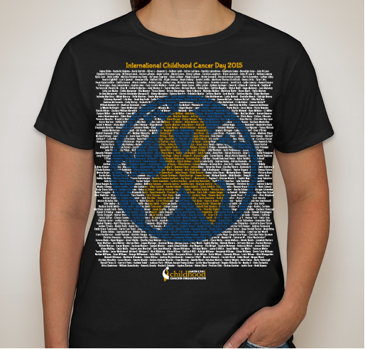 ACCO - International Childhood Cancer Day - 2015 Fundraiser - unisex shirt design - small