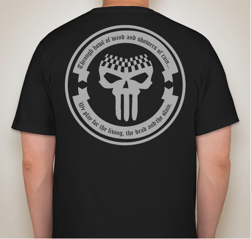 Pipe Band Creed -- for our fallen Fundraiser - unisex shirt design - back