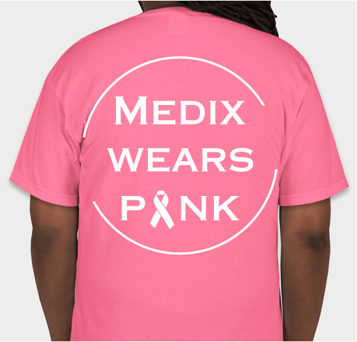 Medix Thinks Pink Fundraiser - unisex shirt design - back