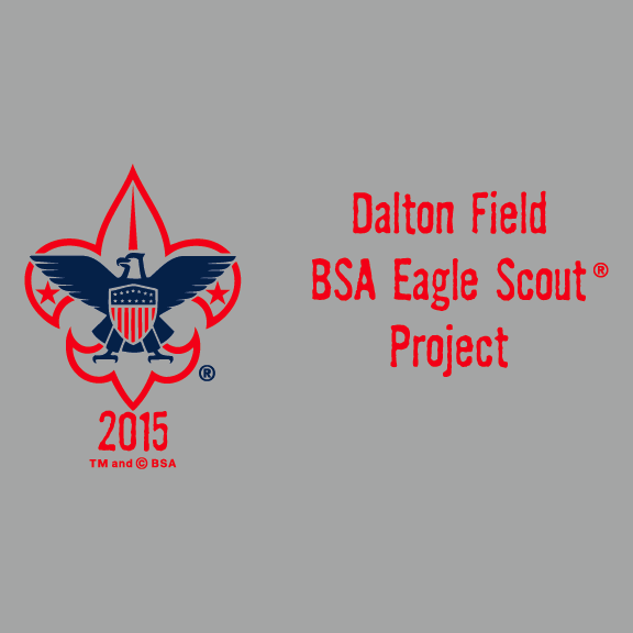 Dalton Field BSA Eagle Scout Project - Coastal Bend Veterans Scattering Garden shirt design - zoomed