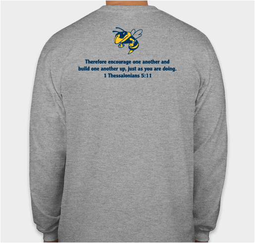 Chapelgate PAC (Parent Advisory Committee) Fundraiser - unisex shirt design - back