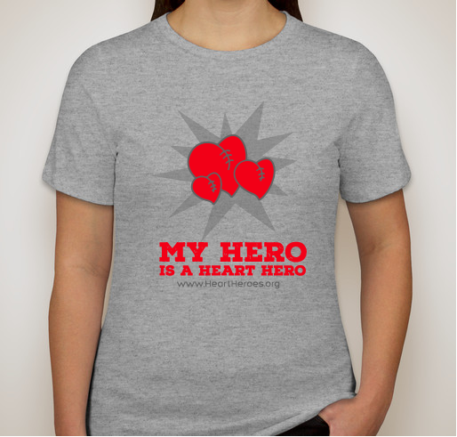 Heart Heroes 2015 CHD Awareness Campaign Fundraiser - unisex shirt design - front