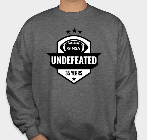 IMSA Football 35 Years Undefeated Fundraiser - unisex shirt design - front