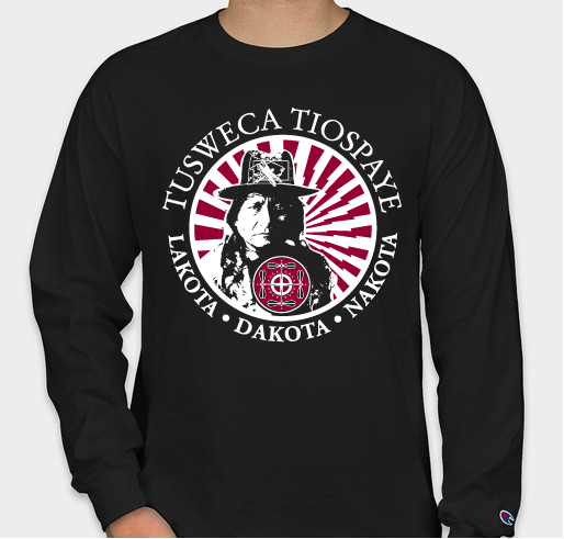 Support the Lakota Dakota Nakota Language Summit Fundraiser - unisex shirt design - front