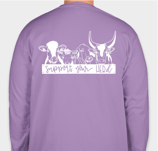 Kansas State Sigma Alpha Fundraiser Fundraiser - unisex shirt design - back