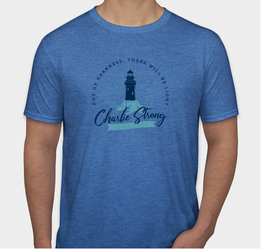 Cheering on Charlie Fundraiser - unisex shirt design - front