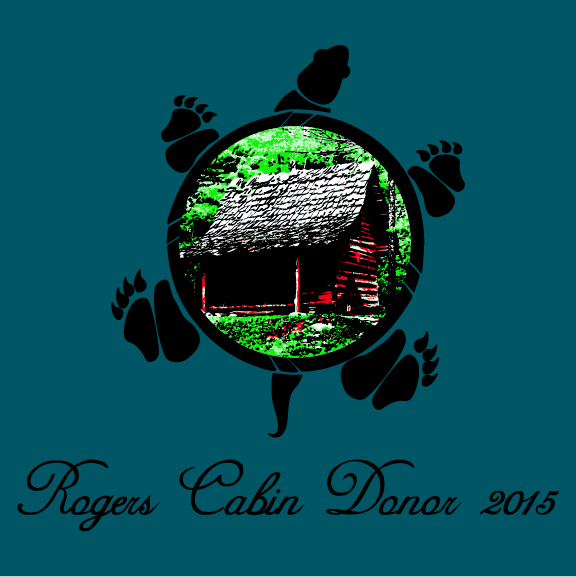 The Rogers Cabin Chimney Fund shirt design - zoomed