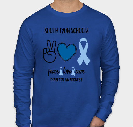 South Lyon Schools Blue Out 2021 Fundraiser - unisex shirt design - front