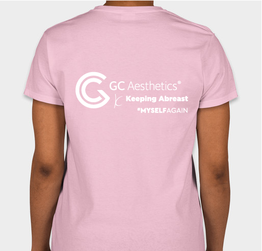 GC Aesthetics x Breast Reconstruction Awareness Fundraiser - unisex shirt design - back