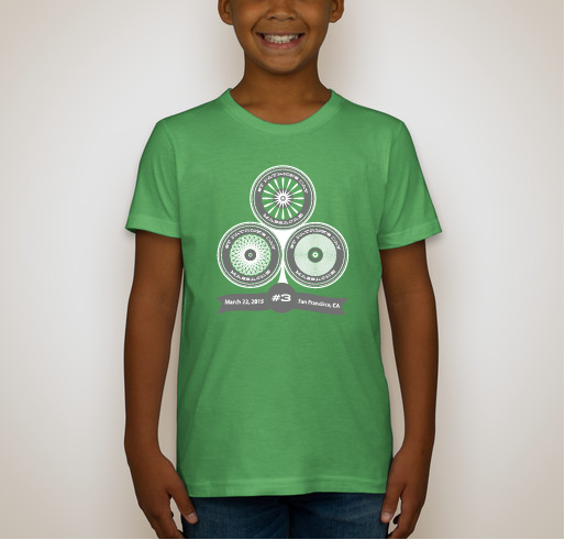 St. Patrick's Day Massacre Charity Bike Ride - 2015 Fundraiser - unisex shirt design - back