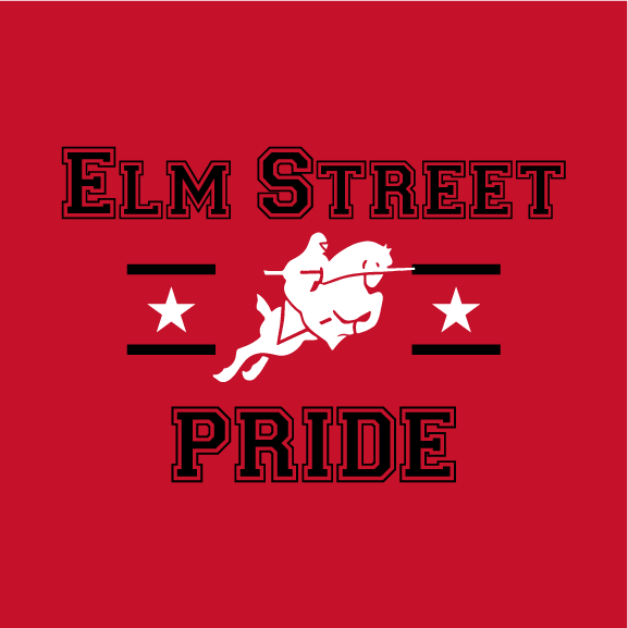 Elm Street Pride shirt design - zoomed