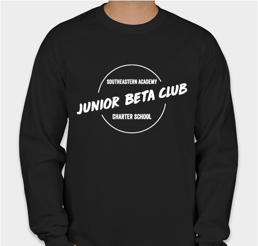 Beta Club members will wear shirts when meeting each month or working on service projects! Fundraiser - unisex shirt design - front