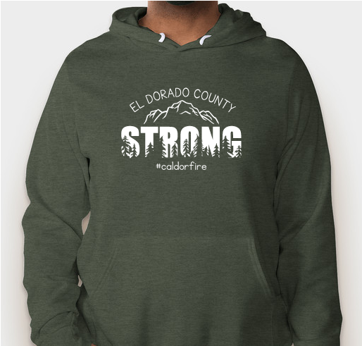 El Dorado County Strong 2 Fundraiser - unisex shirt design - small