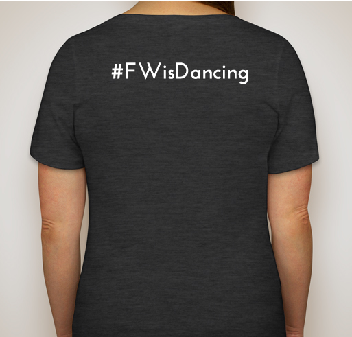 FurtherDance FW Fundraiser - unisex shirt design - back