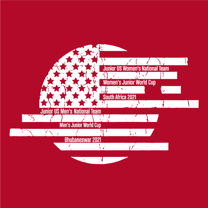 2021 Junior World Cup - Go USA! shirt design - zoomed