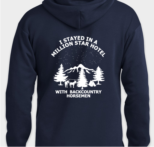 BCHC Million Star Hotel Shirt Fundraiser Fundraiser - unisex shirt design - back
