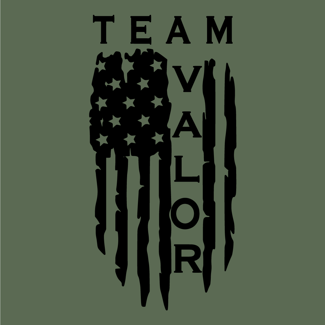 Alight's Team VALOR Wreaths Across America Fundraiser shirt design - zoomed