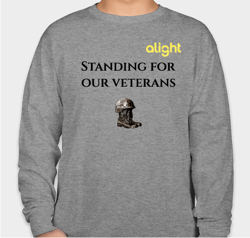 Alight's Team VALOR Wreaths Across America Fundraiser Fundraiser - unisex shirt design - front