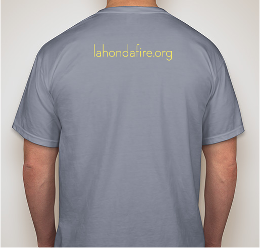LHFB #lahondatogether Fall 2021 T-Shirts Fundraiser - unisex shirt design - back
