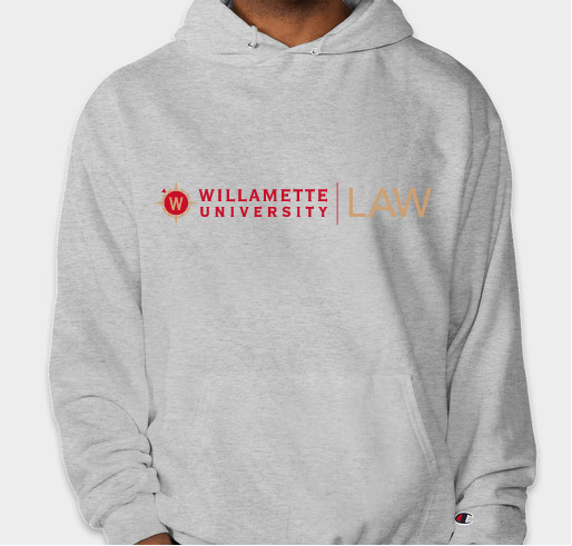 Champion Willamette Law Hoodie Fundraiser - unisex shirt design - front