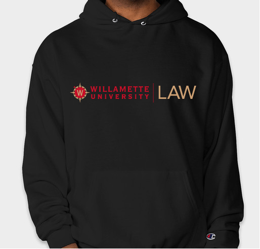 Champion Willamette Law Hoodie Fundraiser - unisex shirt design - front