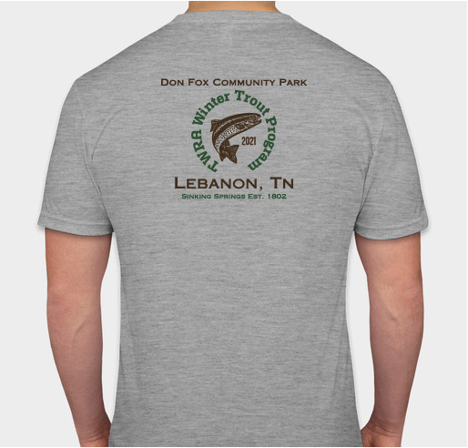 Don Fox Park-Youth Trout Fishing Fund Fundraiser - unisex shirt design - back