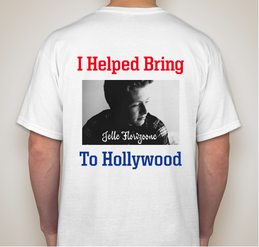 Let's Bring Jelle To The U.S.A.! Fundraiser - unisex shirt design - back