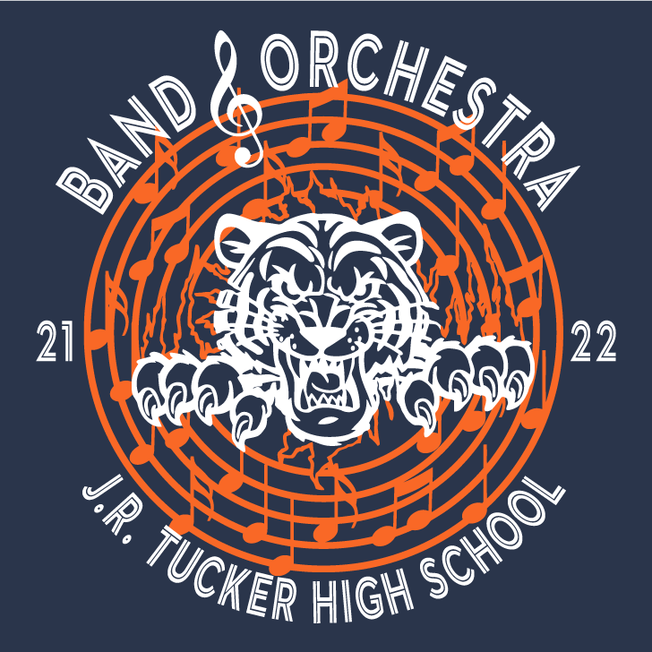 J.R. Tucker High School Band & Orchestra Shirts shirt design - zoomed