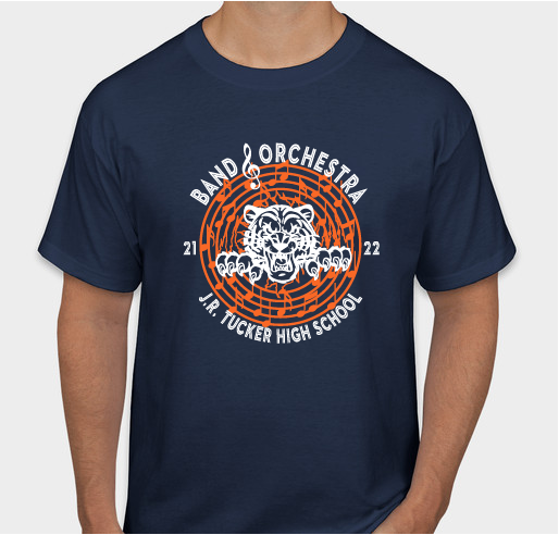 J.R. Tucker High School Band & Orchestra Shirts Fundraiser - unisex shirt design - front