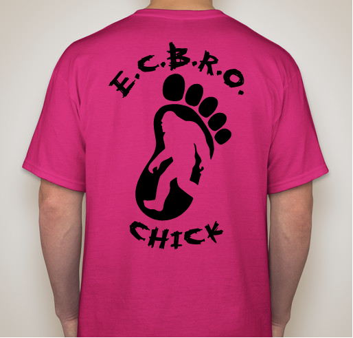 BIGFOOT CHICKS (ECBRO) Fundraiser - unisex shirt design - back