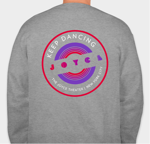The Joyce Theater | Keep Dancing Fundraiser - unisex shirt design - back