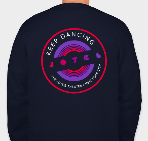 The Joyce Theater | Keep Dancing Fundraiser - unisex shirt design - back