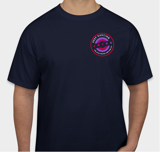The Joyce Theater | Keep Dancing Fundraiser - unisex shirt design - front