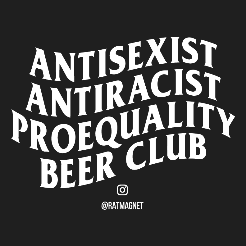 Proequality Beer Club shirt design - zoomed