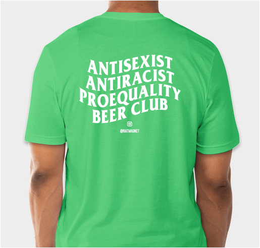 Proequality Beer Club Fundraiser - unisex shirt design - back