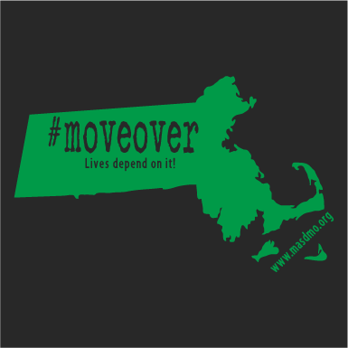Massachusetts-Slown Down Move Over in Honor of Kevin St.pierre shirt design - zoomed