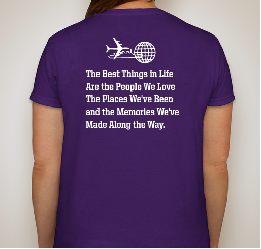 Pahokee High School Spain trip Fundraiser - unisex shirt design - back