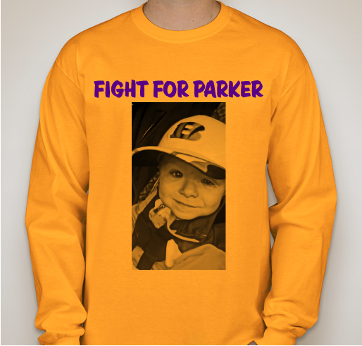 FIGHT FOR PARKER Fundraiser - unisex shirt design - front
