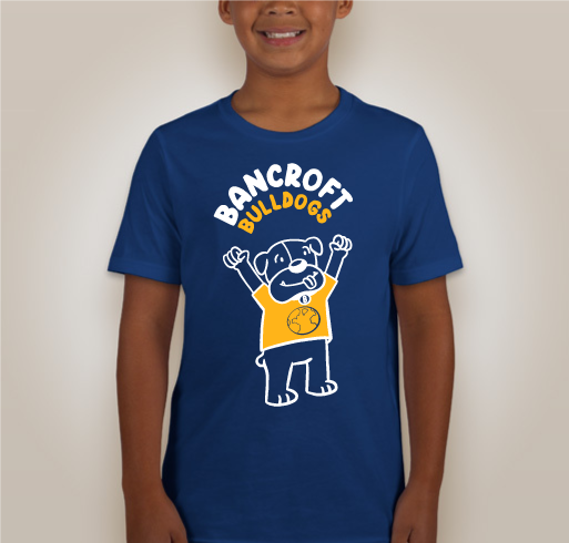 New Bancroft Bulldog T-Shirt - Youth and Adult Sizes shirt design - zoomed