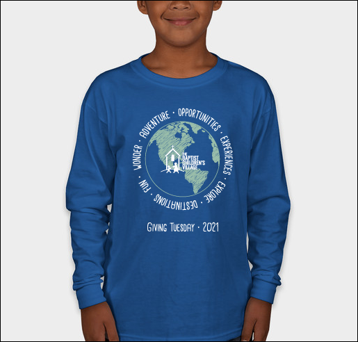 The Baptist Children's Village Giving Tuesday 2021 Fundraiser - unisex shirt design - small