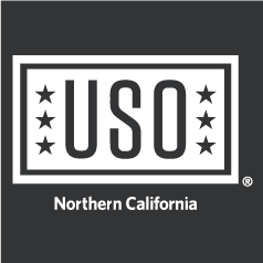 USO Northern California Annual Shirt Drive shirt design - zoomed