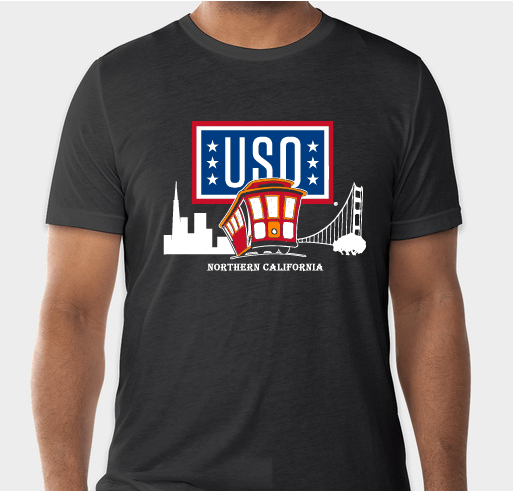 USO Northern California Annual Shirt Drive Fundraiser - unisex shirt design - small