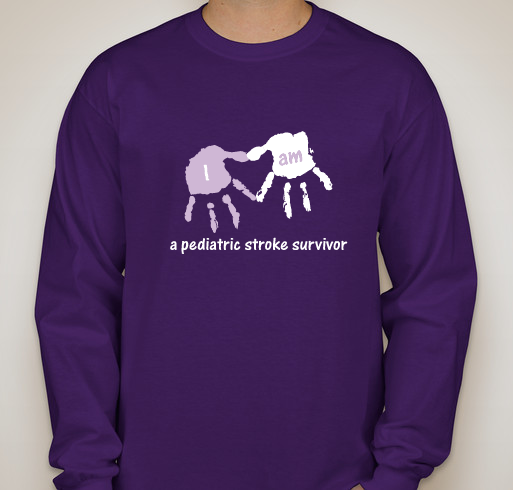 I am a stroke survivor - right hemi Fundraiser - unisex shirt design - front