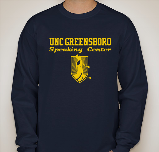 UNCG Speaking Center conference fundraiser Fundraiser - unisex shirt design - front