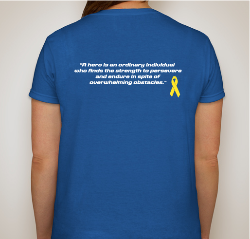 Derick Strong 2 Fundraiser - unisex shirt design - back